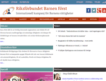 Tablet Screenshot of barnenforst.com
